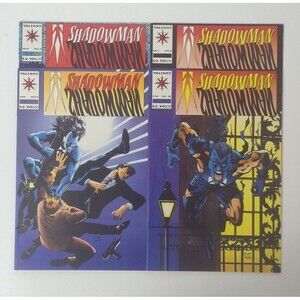 Lot Of 4 1992 Valiant Shadowman Comics #7-10 VF/NM Key 🗝️